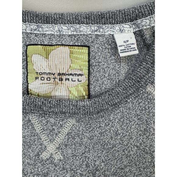 Tommy Bahama Womens Baltimore Ravens Pullover S Gray Cozy Game Day Tailgate Boho - Picture 4 of 12
